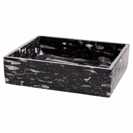 Design Chiuvetă de sprijin marmura Ozzy, o piesă Viadurini