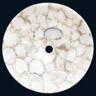 piatra de proiectare Chiuvetă suport cristalin Poncho Viadurini