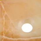 Lavoar blat de design din piatra de onix Lana, lucrat manual Viadurini