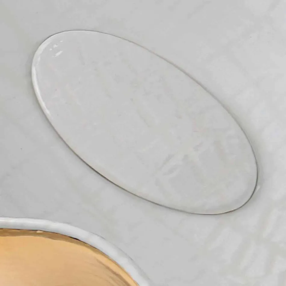 Design modern, chiuveta ceramica din Italia Cube Viadurini