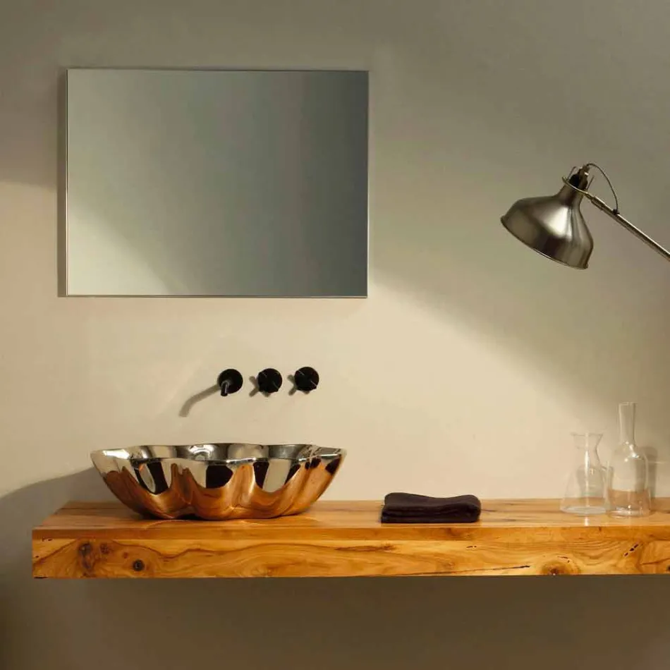 Design modern, chiuveta ceramica din Italia Cubo Viadurini