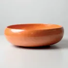 Chiuvetă de blat din lut Raku cu luciu metalic craquelé - Prisma Viadurini