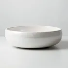 Chiuvetă de blat din lut Raku cu luciu metalic craquelé - Prisma Viadurini