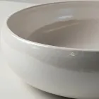 Chiuvetă de blat din lut Raku cu luciu metalic craquelé - Prisma Viadurini