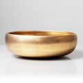 Chiuvetă de blat din lut Raku metalic, strunjită manual - Prisma