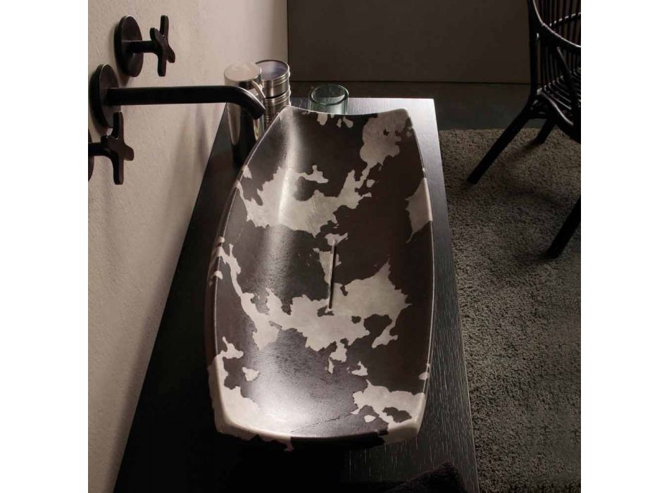 Canapea de lamaie din ceramica reperat de design realizata in Italia Laura Viadurini