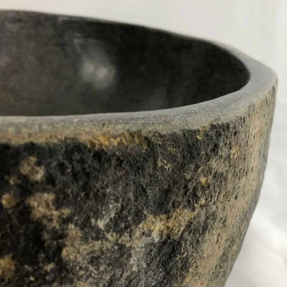 Lavoar de blat din piatră naturală de râu Agra Viadurini