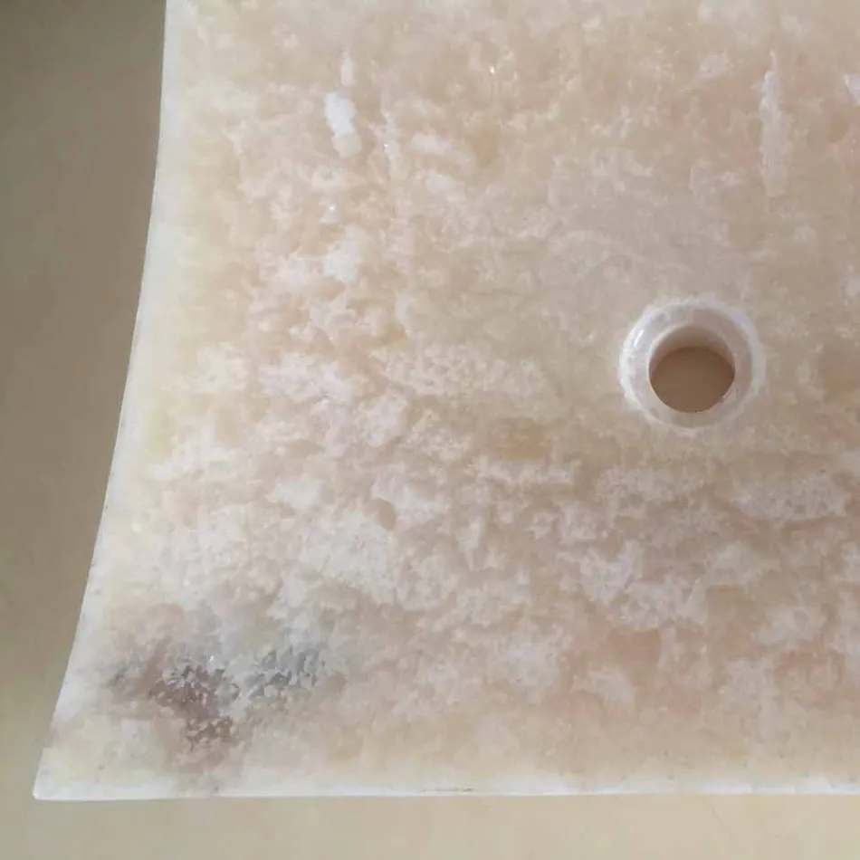 Onyx chiuveta din piatra naturala Dragoste, bucata unica Viadurini