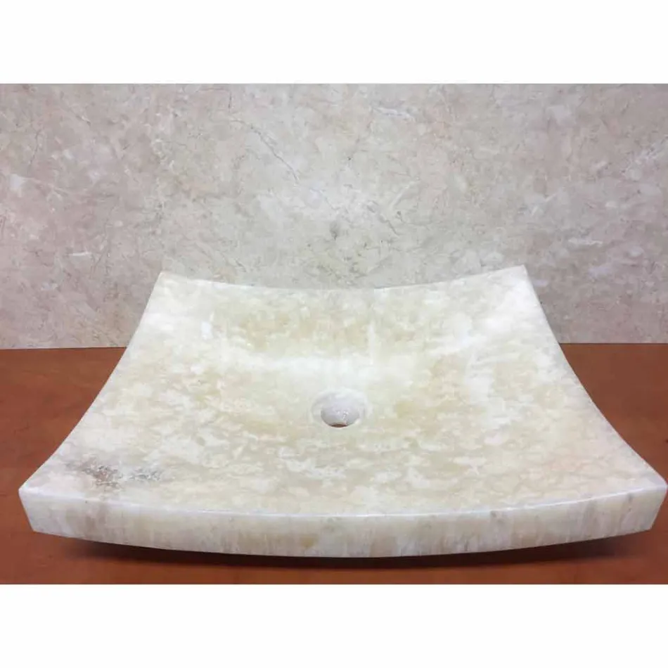 Onyx chiuveta din piatra naturala Dragoste, bucata unica Viadurini