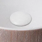 Lavoar de blat Balance, decupat manual, din lemn roșu natural Viadurini