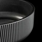 Chiuvetă de blat din sticlă venețiană acoperită cu rășină și vopsită - Excelsior Viadurini