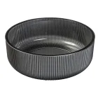 Chiuvetă de blat din sticlă venețiană acoperită cu rășină și vopsită - Excelsior Viadurini