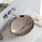 Blat de ceramică modernă din blat din platină fabricat în Italia Animale Viadurini