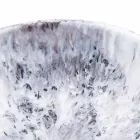 Lavoar de blat modern din maro și negru din rășină - Dogliola Viadurini