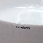 Lavoar de blat oval cu design modern realizat în Italia - Dable Viadurini