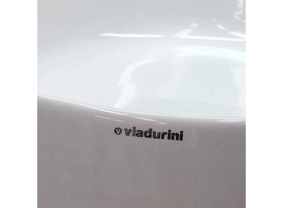 Lavoar de blat oval cu design modern realizat în Italia - Dable Viadurini