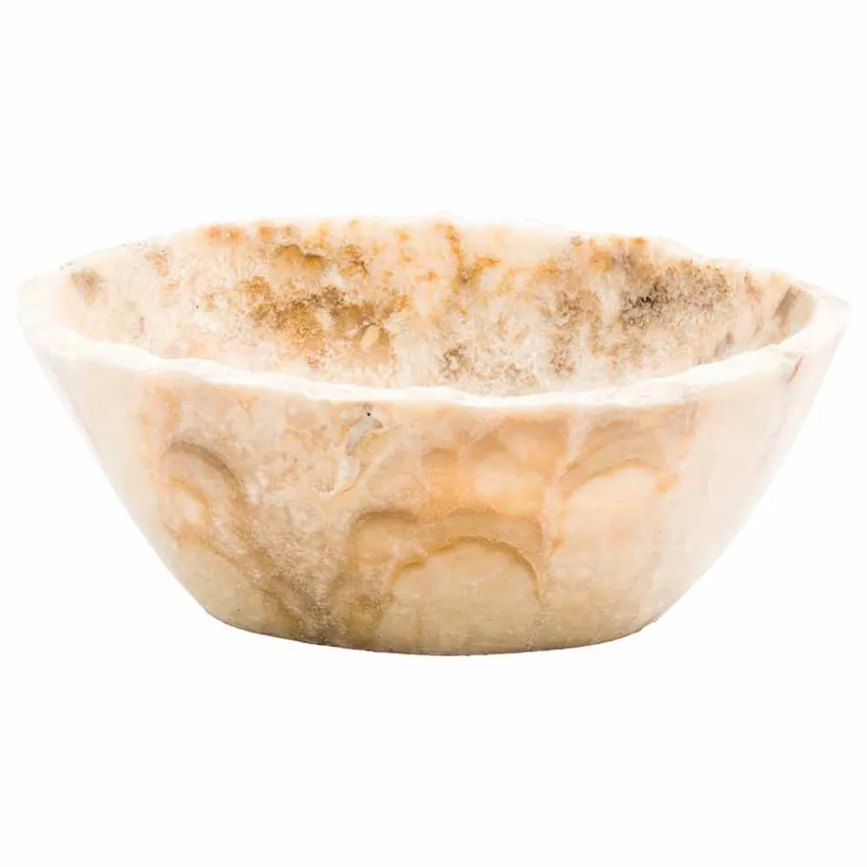 Lavoar de blat din piatră Onyx realizat manual - Barolo Viadurini