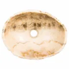 Lavoar de blat din piatră Onyx realizat manual - Barolo Viadurini