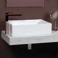 Lavoar de blat dreptunghiular din ceramică cu design modern - Papavero