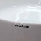 Lavoar rotund de blat cu design din ceramică Made in Italy - Zarro Viadurini