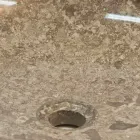 Lavoar de blat rotund, dintr-o singură bucată, din piatră naturală Ziva Viadurini