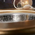 Chiuvetă de baie încorporată din argilă de foc turnată manual, fabricată în Italia - Erioli Viadurini