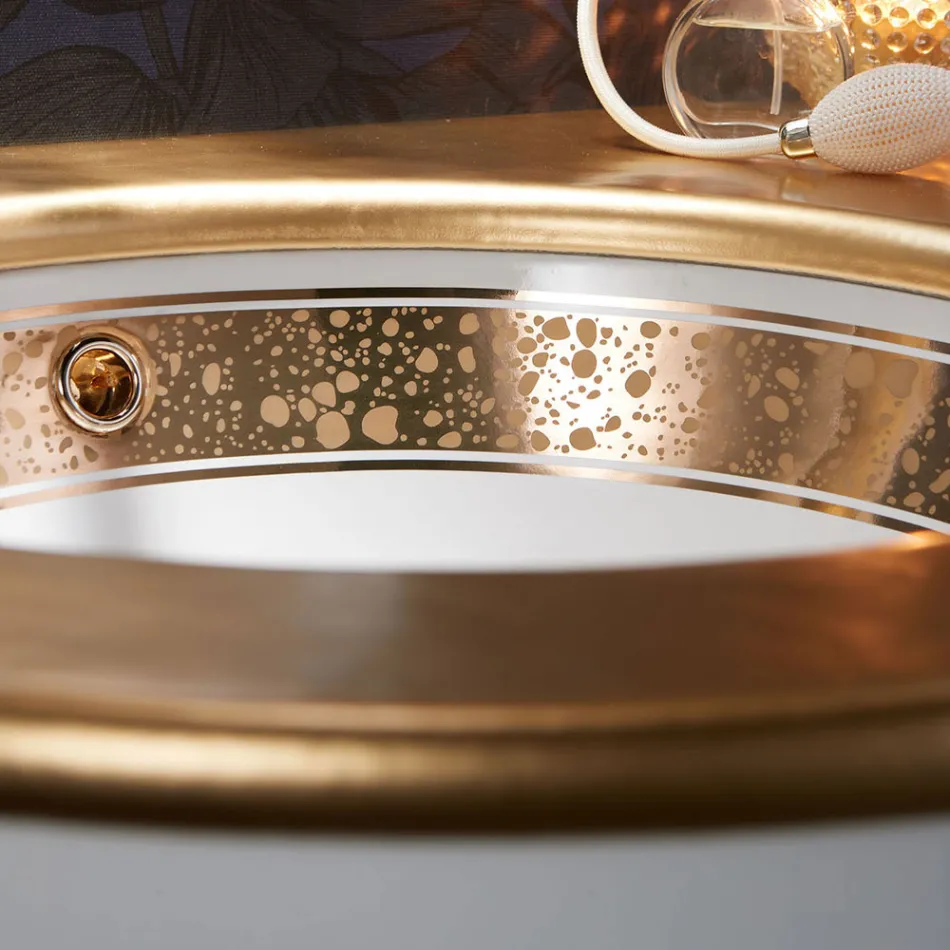 Chiuvetă de baie încorporată din argilă de foc turnată manual, fabricată în Italia - Erioli Viadurini