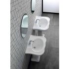 WC cu perete sau cu coloană ceramică L70cm fabricat în Italia Avise Viadurini