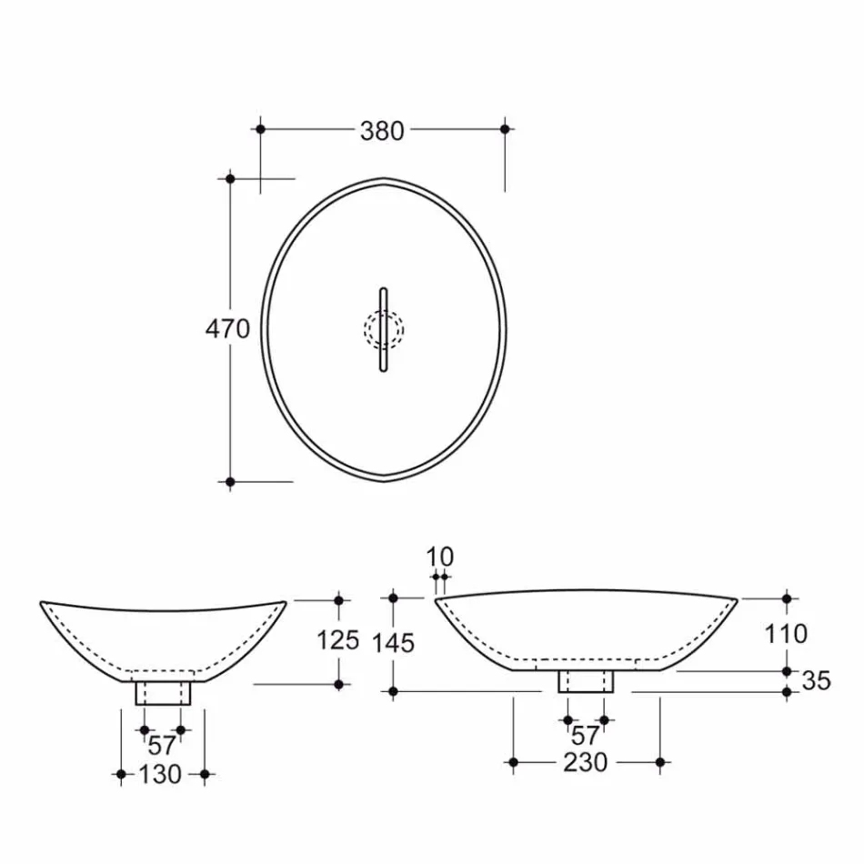 Negru ceramica zebra blat de proiectare blat realizat în Italia Animale Viadurini