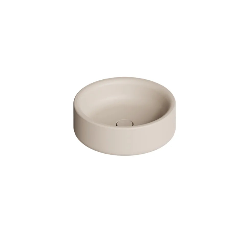 Lavoar ceramic de blat cu diametrul de 42 cm, fabricat în Italia - Fetiță Viadurini