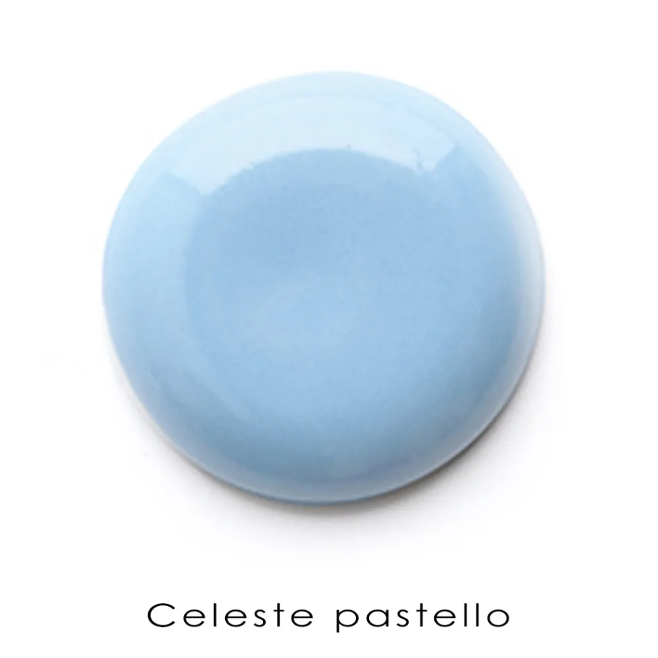 Lavoar de colț independent din ceramică colorată modernă 42 cm - Angelino Viadurini