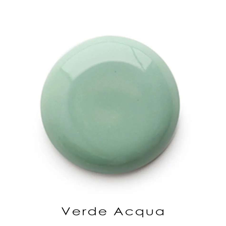 Lavoar de colț independent din ceramică colorată modernă 42 cm - Angelino Viadurini