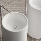 Lavoar de blat independent din ceramică, fabricat în Italia - Ragazza Viadurini