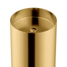 Lavoar cu design de sine stătător din oțel inoxidabil în diferite finisaje - Jasmine Viadurini