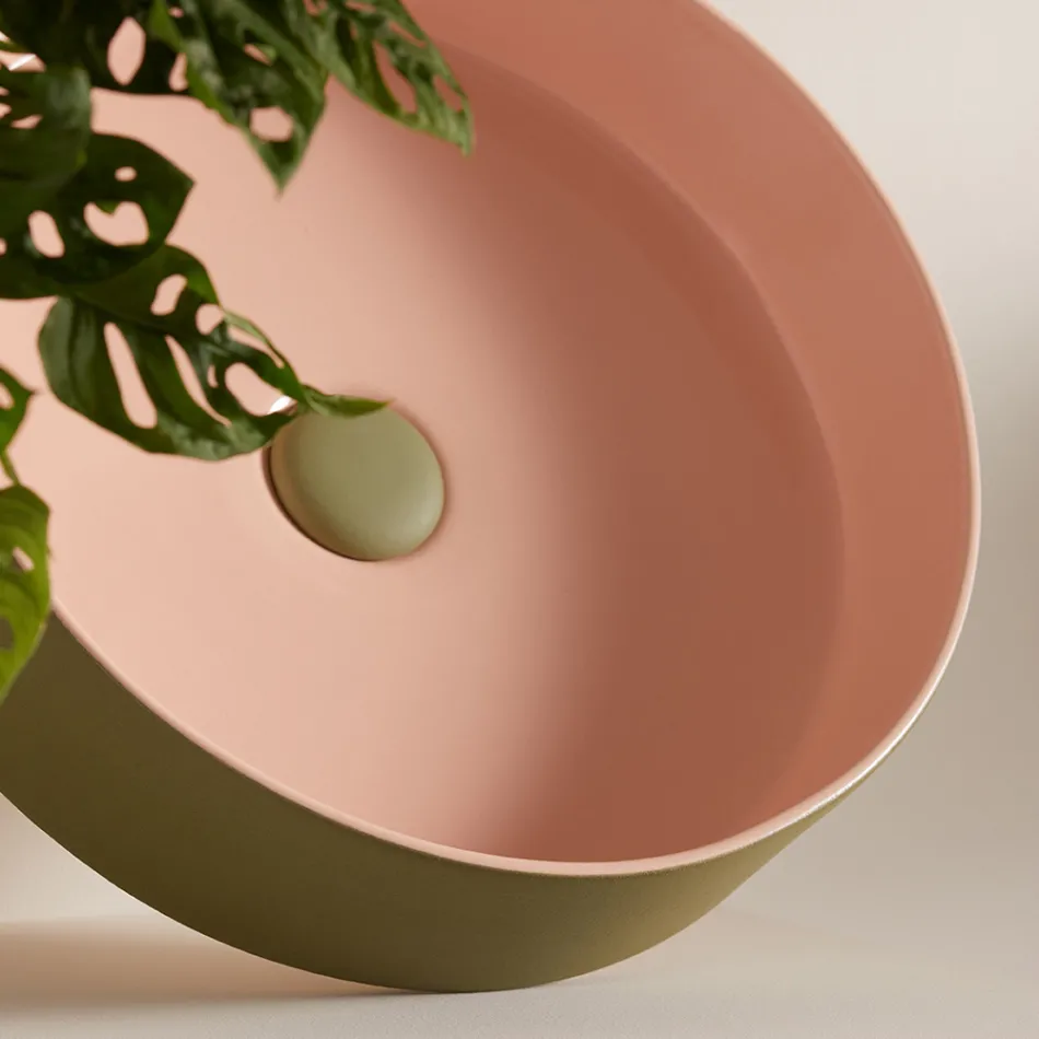 Lavoar din gresie portelanata de diferite finisaje Made in Italy - Plic Viadurini