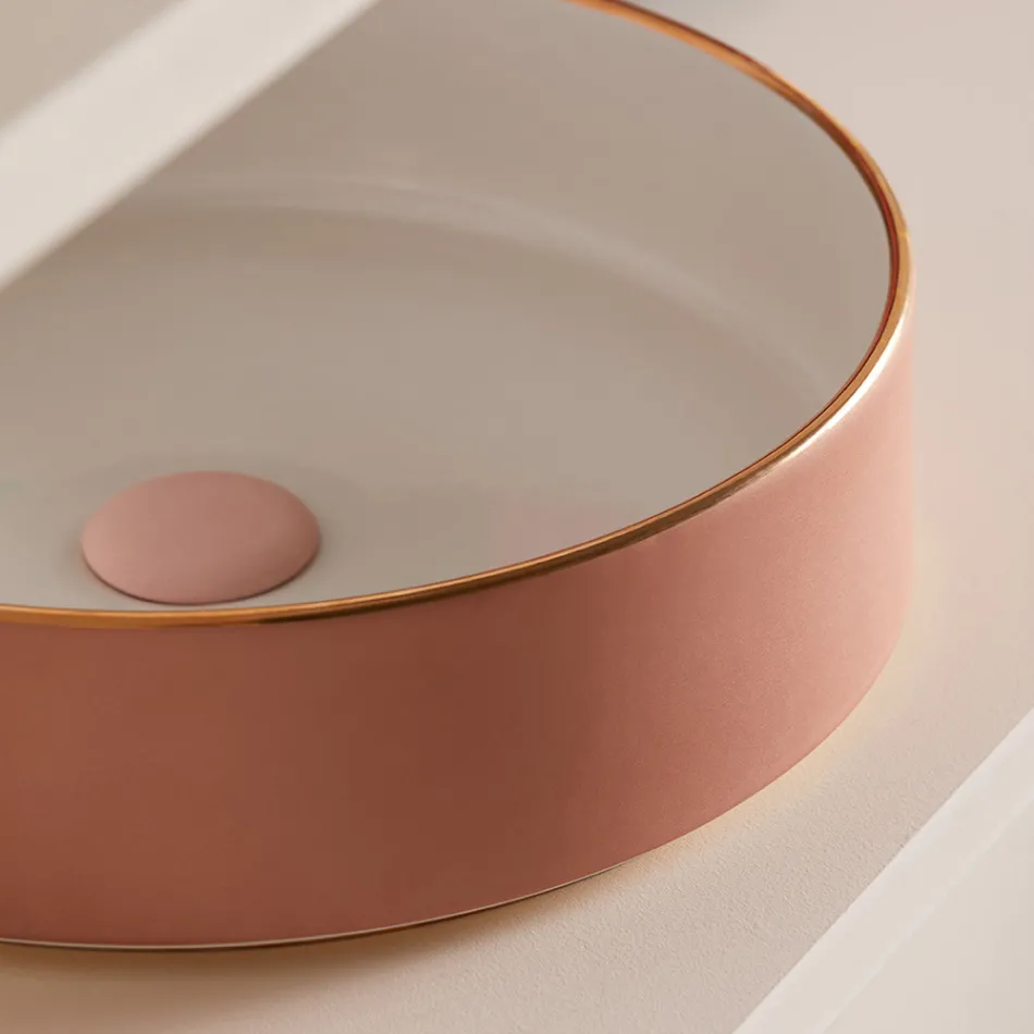 Lavoar din gresie portelanata de diferite finisaje Made in Italy - Plic Viadurini