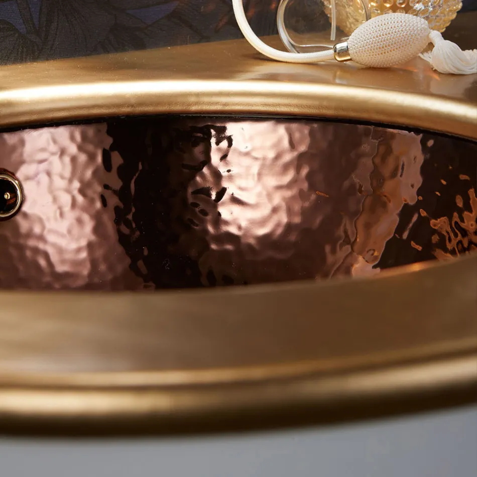 Lavoar incorporabil din Fire Clay din 3 Finisaje Made in Italy - Erioli Viadurini