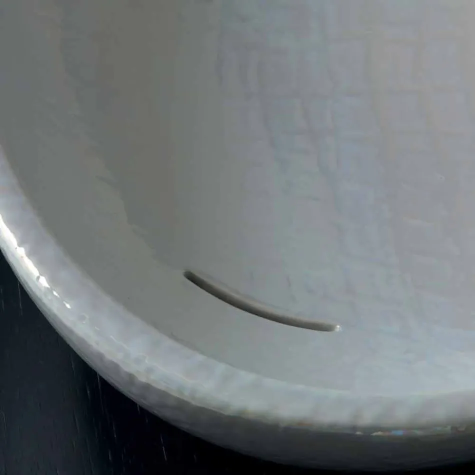 Conceput design de mama-de-perla chiuveta făcut în Italia Glossy Viadurini