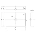 Lavoar de blat dreptunghiular din otel inoxidabil in diferite finisaje - Camellia Viadurini