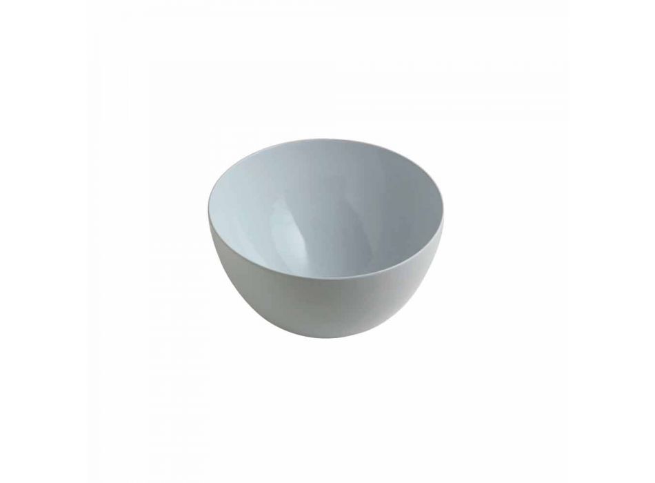chiuvetă rotundă în alb ceramică sau colorat stele Round50 Viadurini