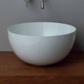Lavoar rotund de blat ceramic, design modern Star Round 40 cm