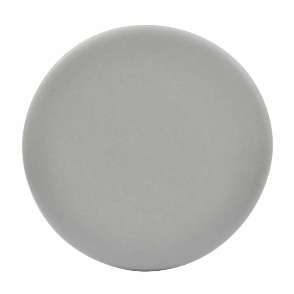 Design modern, rundă ceramică, chiuvetă de lavabilă, Star Round 40 cm Viadurini