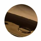 chiuvetă rotund cu un design modern ceramice de stele rotund 40 cm Viadurini