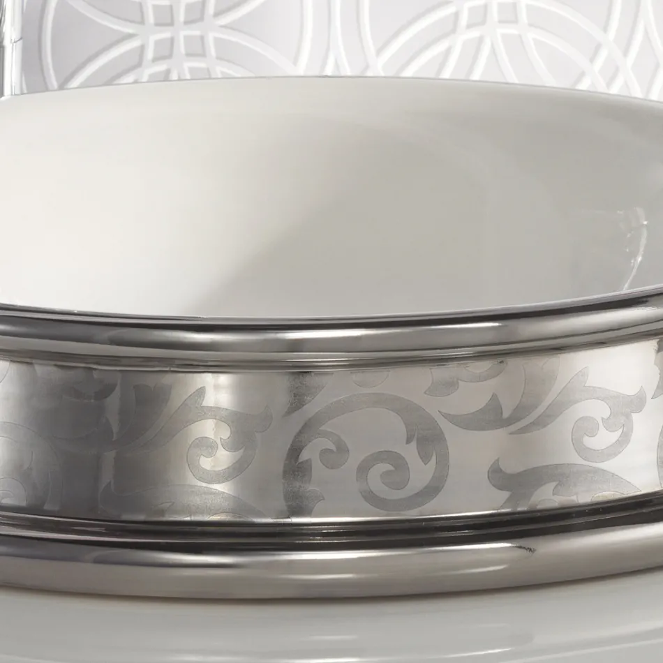 Lavoar semi-încastrat în diferite finisaje din Fire Clay Made in Italy - Erasmo Viadurini