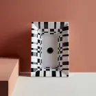 Lavoar semi-încastrat din Fire Clay din diferite finisaje Made in Italy - Ultima Viadurini