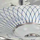 Lavoar semi-încastrat din Fire Clay în diferite finisaje Made in Italy - Capatosta Viadurini