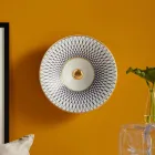 Lavoar semi-încastrat din porțelan francez de calitate superioară - Pausa Viadurini