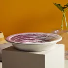 Lavoar semi-încastrat din porțelan francez de calitate superioară - Pausa Viadurini