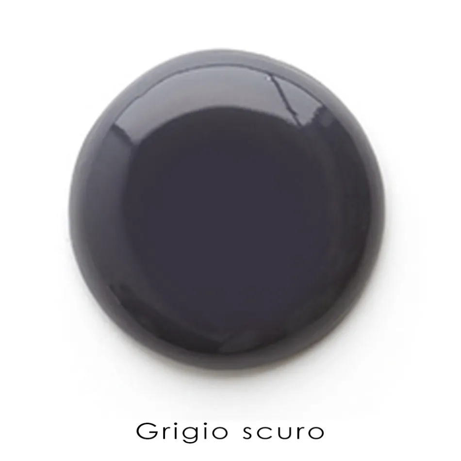 Chiuvetă unghiulară suspendată în ceramică albă și colorată de 42 cm - Angelino Viadurini