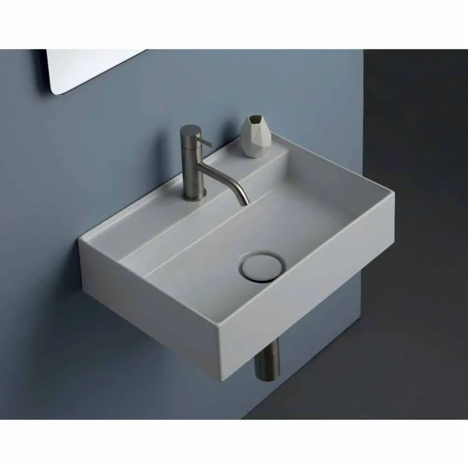 Chiuveta în Soare 50x35 cm ceramice culori, diferite disponibile Viadurini